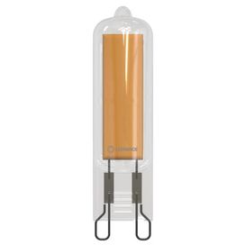 Lampada led g9 transp 4w 2500k 450lm amarela 220v