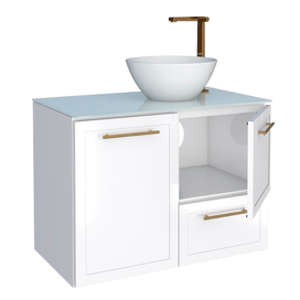 Toucador Jambo 80cm Branco Cozimax