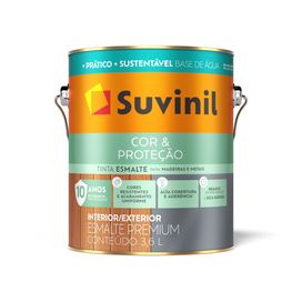 Esmalte Premium Seca Rápido Brilhante 3.6L Branco Suvinil
