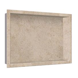 Nicho Diamante 40x30 Bege Polido Cozimax