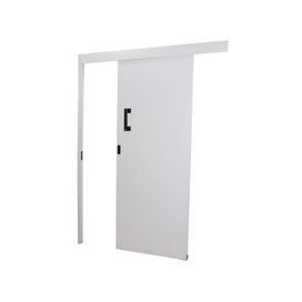 Kit Porta de Correr Direito 215x90 RQ60 Branco MGM