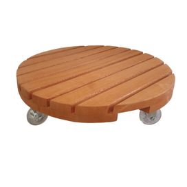 Suporte para vaso de Plantas Redondo de Madeira 40cm Massol