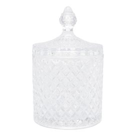 Potiche Decorativo de Cristal com Tampa Rojemac
