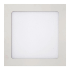Painel Led Slim Sobrepor Quadrado 12w 4000k Bivolt Neutro Kian