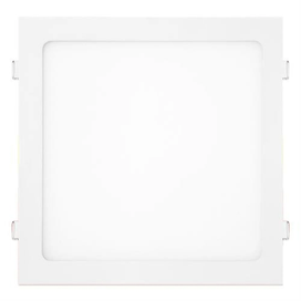Painel Led Slim Embutir Quadrado 24w 4000k Neutro Kian