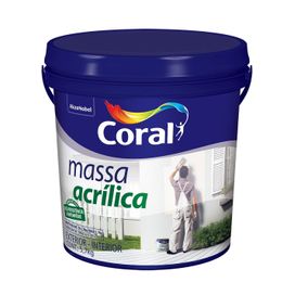 Massa Acrílica Branca 5,7kg Coral