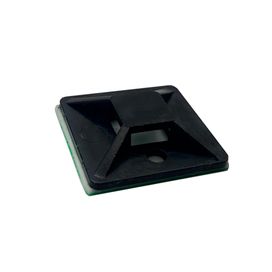 Fixador Autoadesivo 19x19mm Preto Sfor