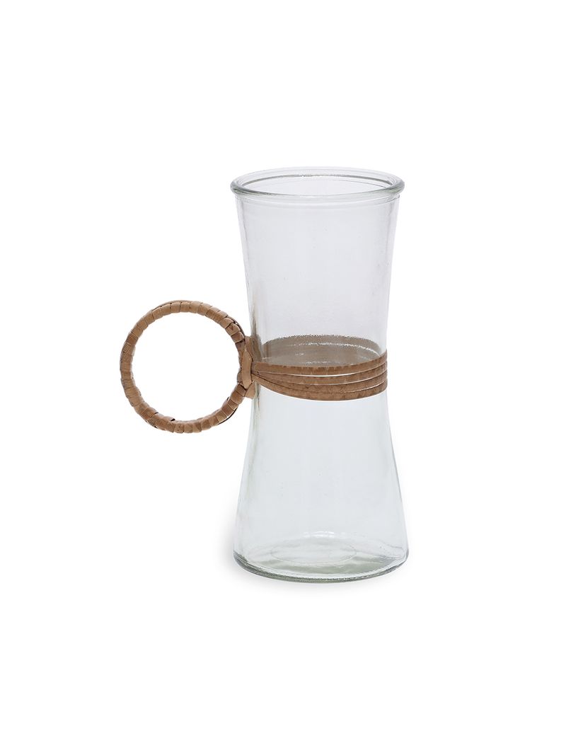 2336813-Vaso-em-Vidro-e-Fibra-Natural-Mart-Presentes