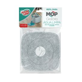 Refil Mop Giratorio Água Limpa Flash Limp