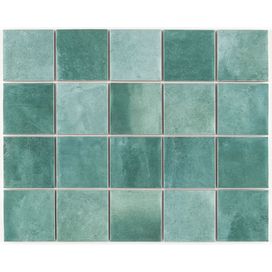 REVESTIMENTO 7,5X7,5 NORONHA JADE MESH BRILHANTE BOLD  ELIANE
