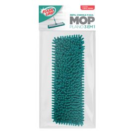 Refil Chenille para Mop Plano 3 em 1 Flash Limp