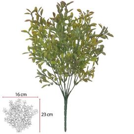 Folhagem Grass com Print X35 33cm Verde Outono Flor Arte