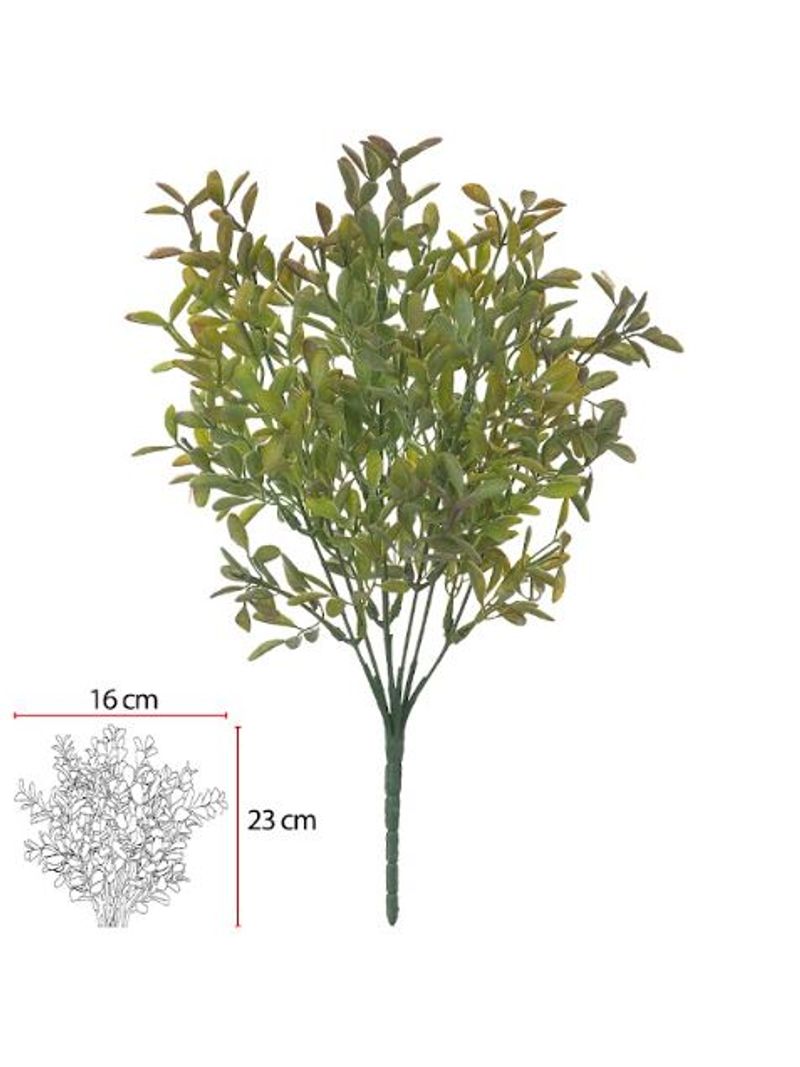2343624-FOLHAGEM-GRASS-C-PRINT-PLASTICO-X35--VERDE-OUTONO--33cm--Amoedo