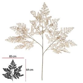 Galho Avenquinha com Print PLT X12 105cm Palha Flor Arte