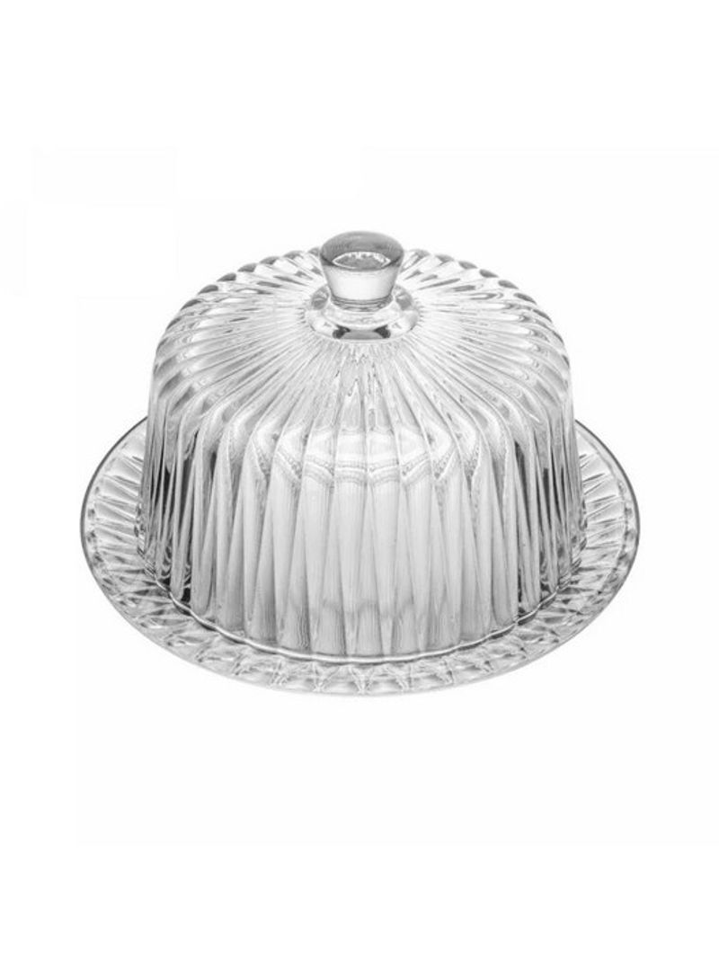2342521-Queijeira-de-Cristal-Chumbo-com-Tampa-Radial-Lyor-2-AMOEDO