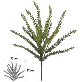 Folhagem Grass com Print X13 41cm  Verde Flor Arte