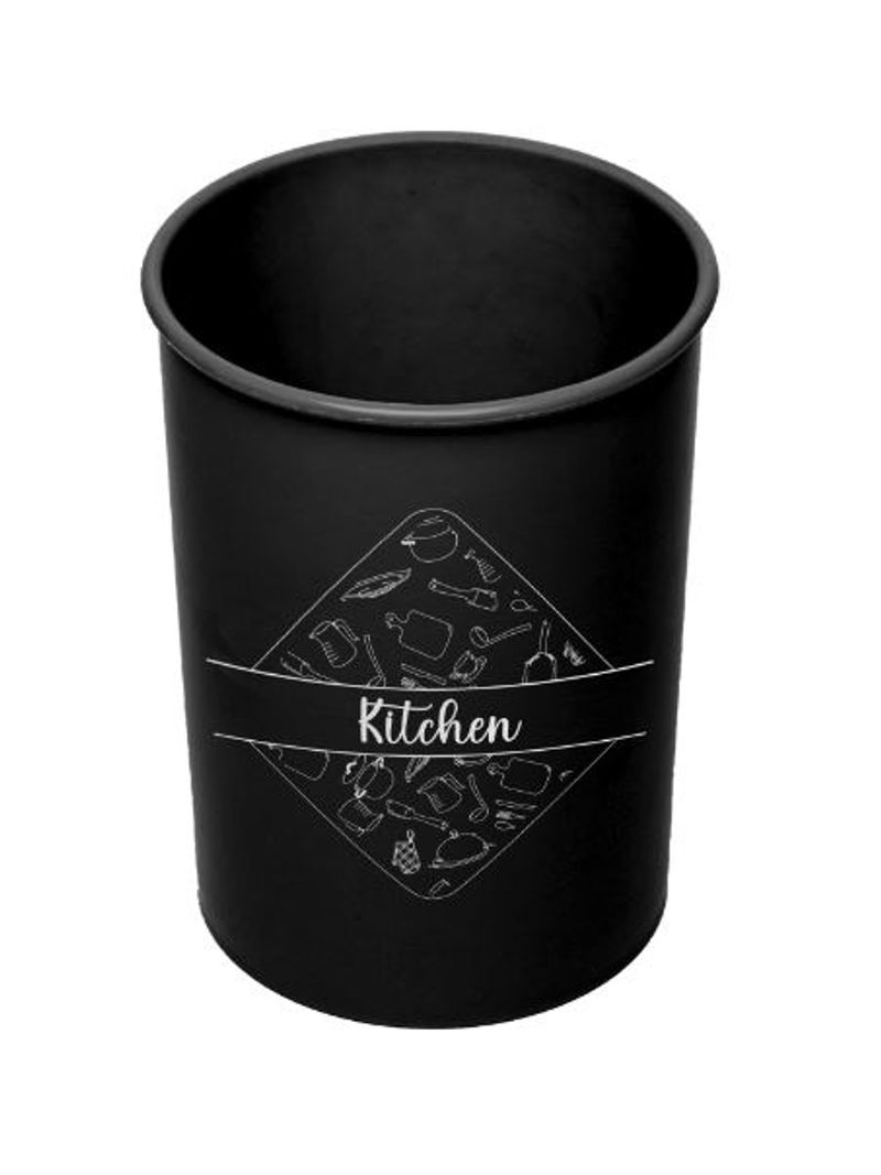 2341363-Conjunto-5-Utensilios-para-Cozinha-de-Silicone-com-Suporte-Preto-Lyor-AMOEDO--1-