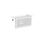 2344036-CESTO-FLOW-COM-TAMPA-27X12X9CM--BRANCO-AMOEDO