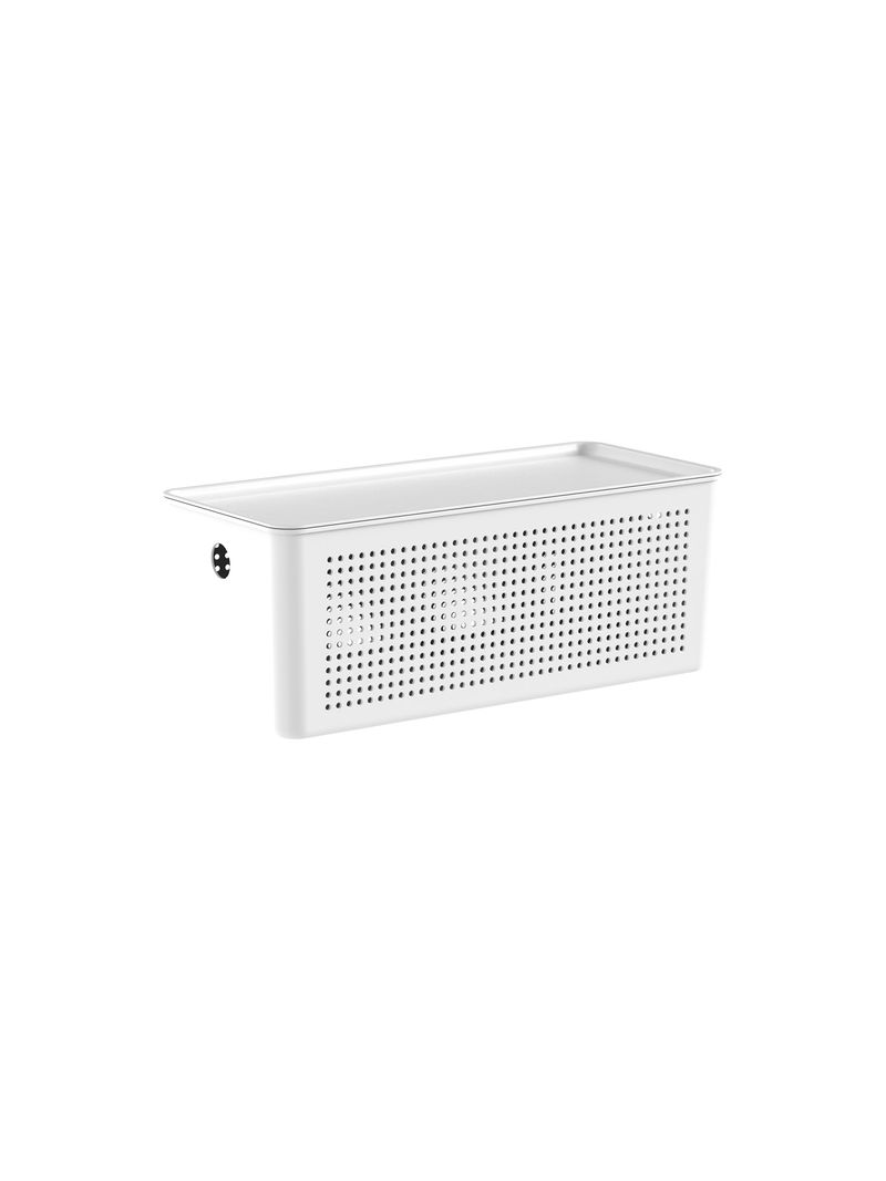 2344133-CESTO-FLOW-COM-TAMPA-34X15X13CM-BRANCO-AMOEDO