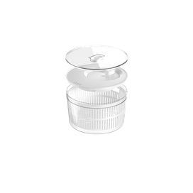 Conjunto Secador e Organizador Clear Fresh Natural Martiplast