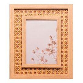 Porta Retrato de Mdf com Treliça 10x15cm Lyor