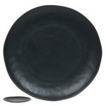 2339641--PRATO-RASO-MELAMINA-27cm-ORGANIC-PRETO-FLOR-ARTE-AMOEDO