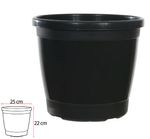 2344930-VASO-PLASTICO-SIENA--PRETO--22X25CM-Amoedo