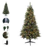48695001-ARVORE-NATAL-C-BERRY-E-PINHA-1360-TIPS-400-LEDS-C-BASE-GIRATORIA-21m-AMOEDO