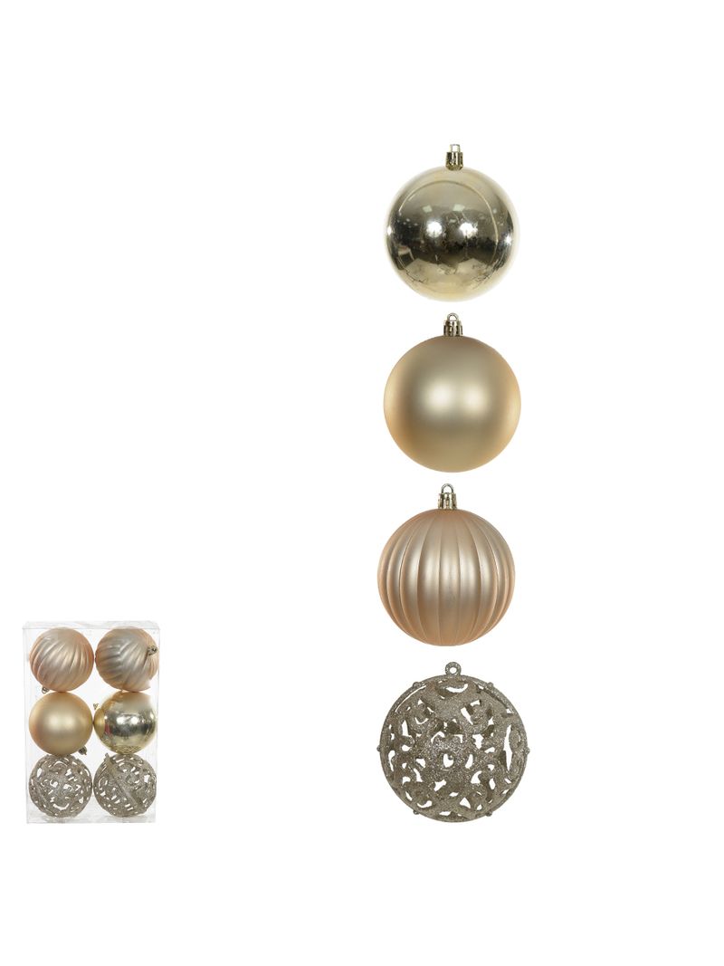 47947004-BOLA-DECORADA-NATAL-NO-PVC-C-6-UNID--CHAMPANHE--8cm-AMOEDO