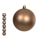 81909007-BOLA-FOSCA-TUBO-C-6-UND--MARROM--8cm-AMOEDO