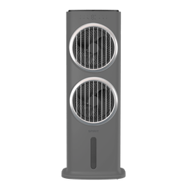Climatizador de Ar Spirit Turbo 95cm 10L 127V Cinza e Prata