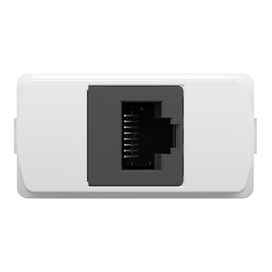 Módulo Tomada Rj45 (8fios) Utp Cat 5e Miluz  Branco