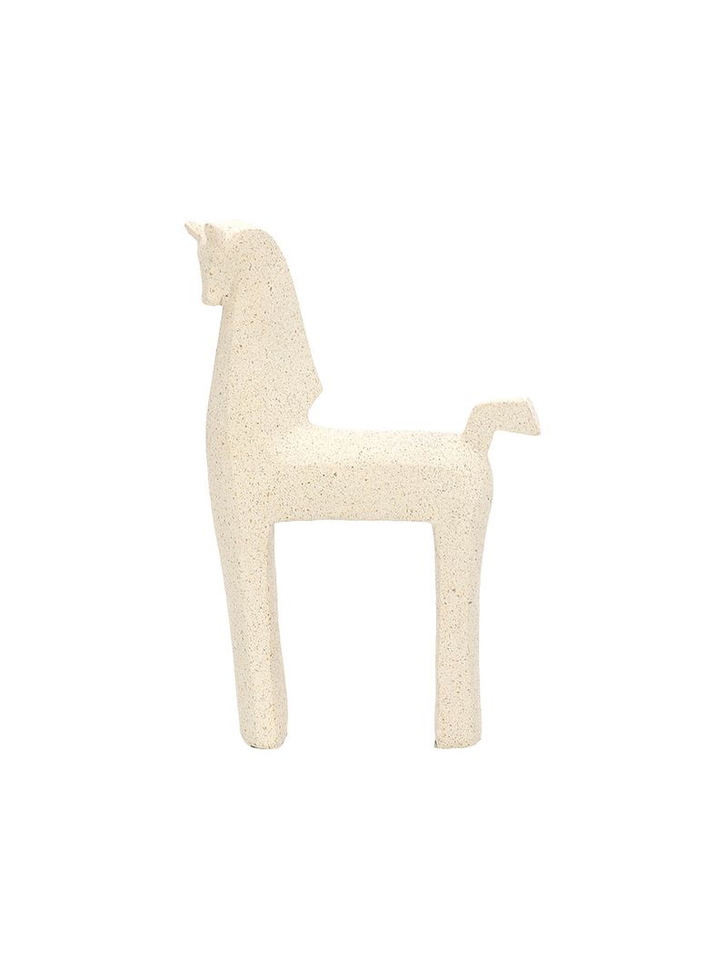 2338001-Escultura-Cavalo-em-Poliresina-Creme-Mart-Presentes