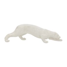 Escultura Pantera 19408 Branco Mart Presentes