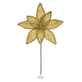 Haste Bico Papagaio 45cm Dourado Florarte