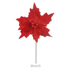 Haste Bico Papagaio Aveludado 50cm Vermelho Florarte