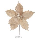 49806003-HASTE-BICO-PAPAGAIO-NATAL-AVELUDADO--CHAMPANHE--26cm-AMOEDO