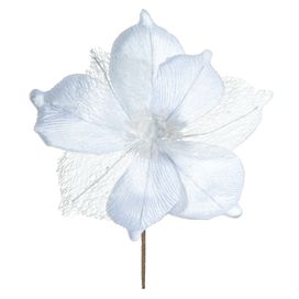 Haste Magnolia 24cm Branco Florarte