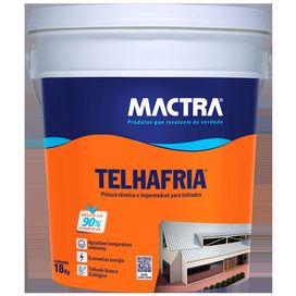 Tinta Impermeabilizante Térmica Telhafria Mactra 18l Coral