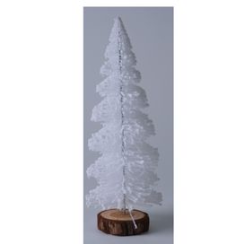 Mini Árvore Natal 25cm Branco Florarte