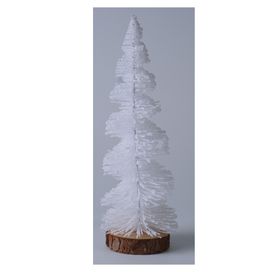 Mini Árvore Natal 30cm Branco Florarte