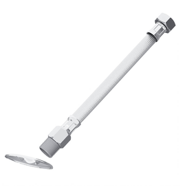 Engate Flexível Inox Cromado 60cm Blukit