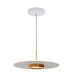 2350998-PENDENTE-PIATTO-9W-BRANCO-DOURADO-3K-Amoedo