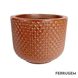 Vaso de Planta Mini Beta Ferrugem Vouga Decor