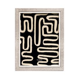 Porta Retrato MDF Stone Cinza Rojemac