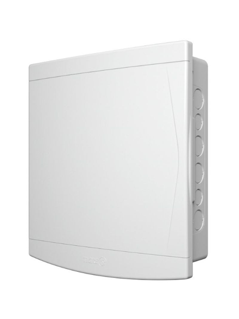 1217430-QUADRO-DISTRIBUICAO-EMBUTIR-18-24-DISJUNTORES-PTA-COM-BARRAMENTO-BRANCO-Amoedo