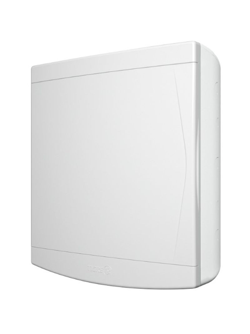 1217511-QUADRO-DISTRIBUICAO-SOBREPOR-18-24-DISJUNTORES-PTA-COM-BARRAMENTO-BRANCO-Amoedo