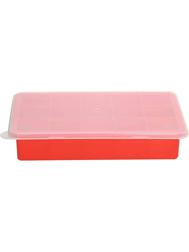 6821---FORMA-DE-GELO-COM-TAMPA-15-CUBOS-SN19225-Vermelho-amoedo