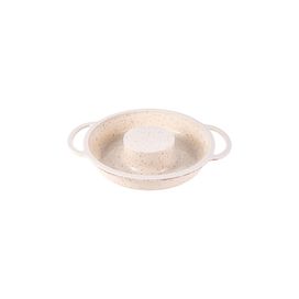 Forma de Pudim Silicone com Alça Tech Branco Mimo