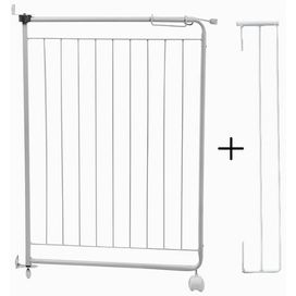 Grade para Porta 70cm com Extensor 12cm Branco Utimil